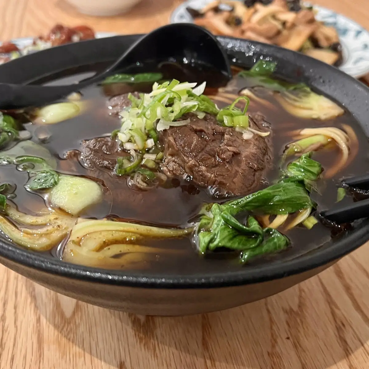 beef noodle soup 红烧牛肉面